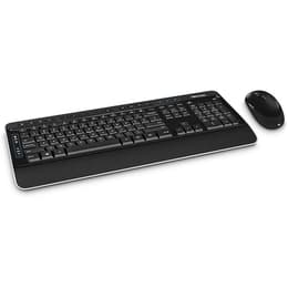 Microsoft Tastatur AZERTY Französisch Wireless Wireless 3050 Desktop