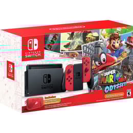 Switch 32GB - Schwarz - Limited Edition Super Mario Odyssey + Super Mario Odyssey