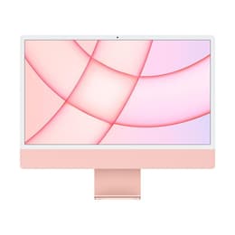 iMac 24" (2021) Apple M1 mit 8‑Core CPU 8-core GPU - 256 GB SSD - 8 GB QWERTY - Englisch Standardglas