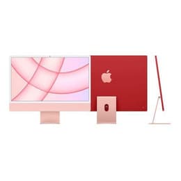iMac 24" (2021) Apple M1 mit 8‑Core CPU 8-core GPU - 256 GB SSD - 8 GB QWERTY - Englisch Standardglas