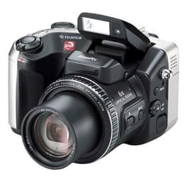 Kompakt Kamera FinePix S602 Zoom - Schwarz/Weiß + Fujifilm Fujifilm Super EBC Fujinon 35-210 mm f/2.8-3.1 f/2.8-3.1