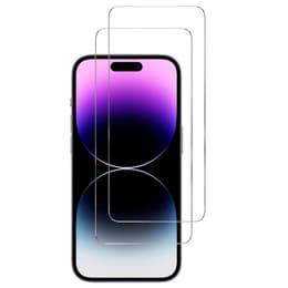 Schutzfolie iPhone 15 Pro Gehärtetes Glas - Gehärtetes Glas - Transparent