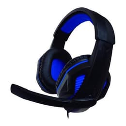 Nuwa ST10 Kopfhörer gaming verdrahtet mit Mikrofon - Schwarz/Blau