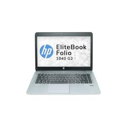 HP EliteBook Folio 1040 G2 14" Core i5 1.9 GHz - SSD 512 GB - 8GB AZERTY - Französisch