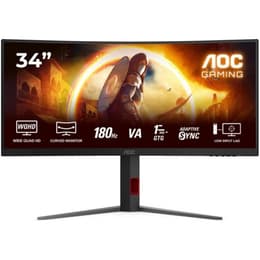 Bildschirm 34" LED Aoc CU34G4