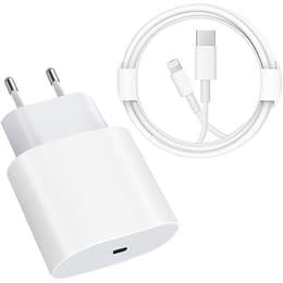 Kabel und Wandgesteck (USB-C + Lightning) 20W - Apple