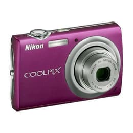 Kompakt Kamera Coolpix S220 - Mauve + Nikon Nikkor 3X Optical Zoom 35-105mm f/3.1-5.9 f/3.1-5.9