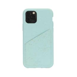 Hülle iPhone 11 Pro - Natürliches Material - Blau