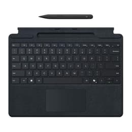 Microsoft Tastatur QWERTY Wireless mit Hintergrundbeleuchtung Surface Pro X / 8 / 9 Signature Keyboard, with Copilot Button + Slim Pen