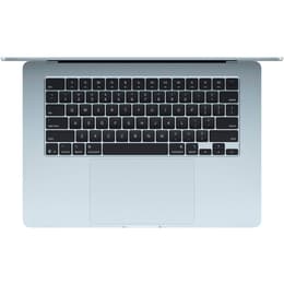 MacBook Air 15" (2025) - Apple M4 mit 10‑Core CPU und 10-core GPU - 16GB RAM - SSD 512GB - Standard-Display - AZERTY - Französisch