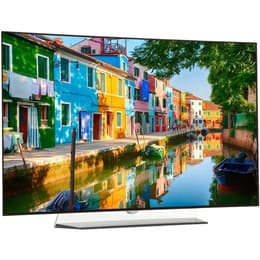 SMART Fernseher LG OLED 3D Ultra HD 4K 140 cm OLED55C6V Gebogen