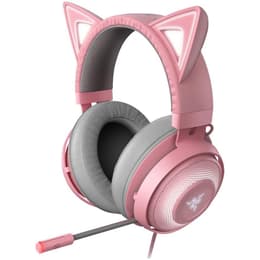 Razer Kraken Kitty Edition Kopfhörer Noise cancelling gaming verdrahtet mit Mikrofon - Rosa
