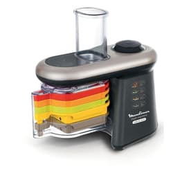 Fleischwolf Moulinex DJ905810 Fresh Express Cube and Stick L - Schwarz/Silber
