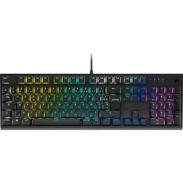 Corsair Tastatur AZERTY Französisch mit Hintergrundbeleuchtung K60 RGB Pro