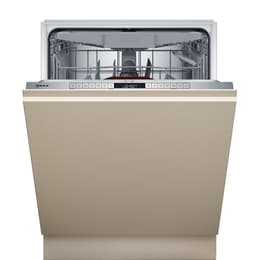 Freistehende Geschirrspüler 59 cm Neff S255ECX06EB - 12 bis 16 Gedecke
