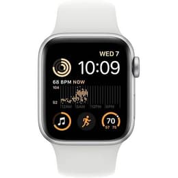 Apple Watch (Series SE) 2022 GPS + Cellular 40 mm - Aluminium Polarstern - Sport loop Silber