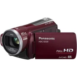 Panasonic HDC-SD20 Camcorder USB 2.0 - Rot