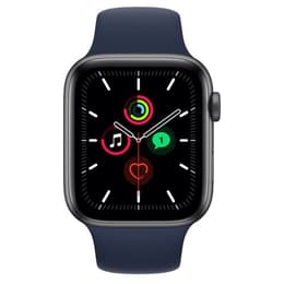 Apple Watch (Series 4) 2018 GPS 44 mm - Aluminium Space Grau - Sportarmband