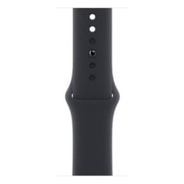 Apple Watch Series 10 (2024) GPS + Cellular 42 mm - Aluminium Schwarz - Sportarmband Schwarz