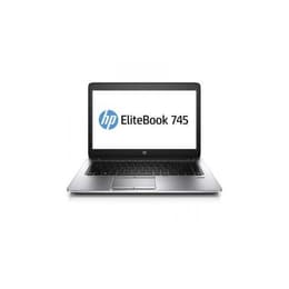 HP EliteBook 745 G2 14" A10 2.1 GHz - SSD 128 GB - 8GB QWERTY - Spanisch