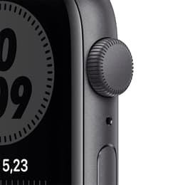 Apple Watch (Series SE) 2020 GPS 40 mm - Aluminium Space Grau - Sportarmband Schwarz