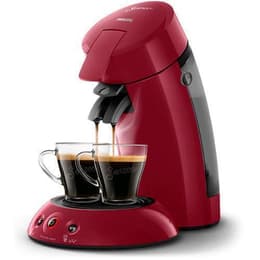 Kaffeepadmaschine Senseo kompatibel Philips Original HD6554/94 0.7L - Rot