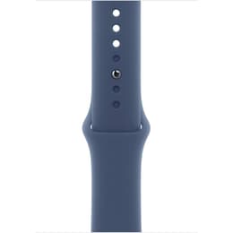 Apple Watch Series 8 (2022) GPS + Cellular 45 mm - Aluminium Mitternacht - Sportarmband Blau