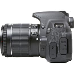 Spiegelreflexkamera - Canon EOS 700D - Schwarz + Canon 18-55 IS STM + 55-250 IS STM Objektiv