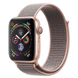 Apple Watch (Series 4) 2018 GPS 40 mm - Aluminium Roségold - Nylonarmband Rosa