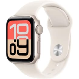 Apple Watch Series SE 3 (2025) GPS 40 mm - Aluminium Polarstern - Sportarmband Polarstern