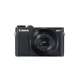 Kompakt Kamera PowerShot G9 X Mark II - Schwarz + Canon Canon Zoom 3x IS 10.2-30.6 mm f/2-4.9 f/2-4.9