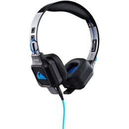 Quiksilver QS-1 studio Kopfhörer Noise cancelling mit kabel mit Mikrofon - Schwarz/Blau