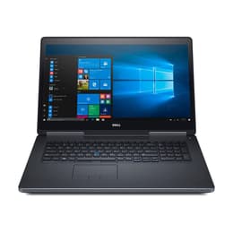 Dell Precision 7720 17" Core i7 2.9 GHz - SSD 512 GB - 16GB QWERTY - Englisch