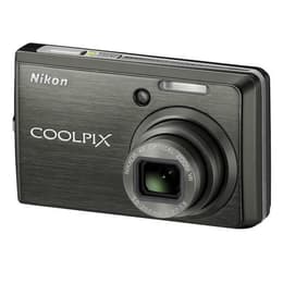 Kompakt - Nikon CoolPix S600 Grau + Objektivö Nikon Nikkor 4x Optical Zoom VR 5,0–20,0mm f/2.7-5.8