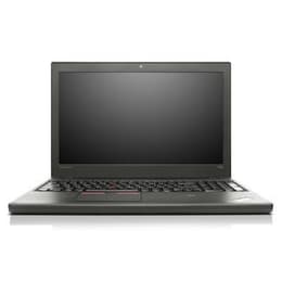 Lenovo ThinkPad T550 15" Core i5 2.2 GHz - SSD 128 GB - 8GB AZERTY - Französisch