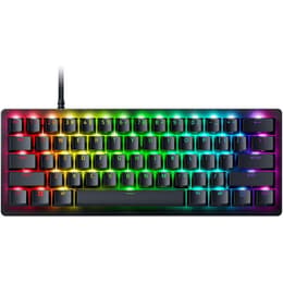 Razer Tastatur AZERTY Französisch mit Hintergrundbeleuchtung Huntsman V3 Pro Mini