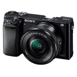 Hybrid-Kamera Alpha a6000 - Schwarz + Sony E 16-50 mm f/3.5-5.6 PZ OSS + E 55-210mm f/4.5-6.3 OSS f/3.5-5.6 + f/4.5-6.3