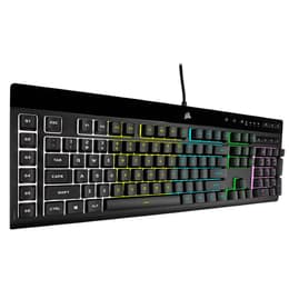 Corsair Tastatur QWERTY QWERTY - Englisch (US) mit Hintergrundbeleuchtung K55 RGB Pro