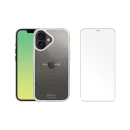 Back Market iPhone 15 und schutzfolie - GRS 4.0 Recycelter Kunststoff - Transparent