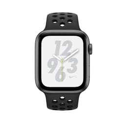 Apple Watch (Series 4) 2018 GPS 44 mm - Aluminium Space Grau - Nike Sportarmband Anthrazit/Schwarz