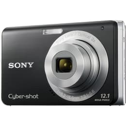 Kompakt - Sony DSC-W215 Schwarz Objektiv Sony Carl Zeiss Vario Tessar 30-119mm f/2.8-5.8