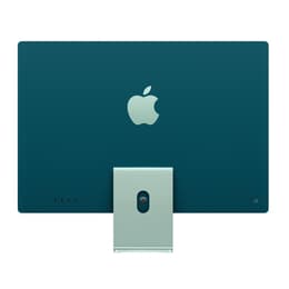 iMac 24" (2021) Apple M1 mit 8‑Core CPU 8-core GPU - 512 GB SSD - 8 GB QWERTY - Englisch Standardglas