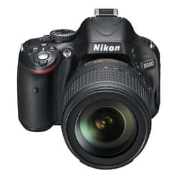 Spiegelreflexkamera - Nikon D5100 DSLR Schwarz Objektiv Nikon Nikkor AF-S DX Zoom IF-ED