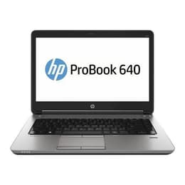 HP ProBook 640 G1 14" Core i3 2.4 GHz - SSD 256 GB - 8GB AZERTY - Französisch
