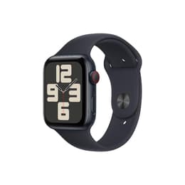 Apple Watch (Series SE) 2020 GPS + Cellular 44 mm - Aluminium Space Grau - Sportarmband Schwarz