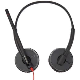 Plantronics Poly Blackwire 3225 Kopfhörer mit kabel mit Mikrofon - Schwarz