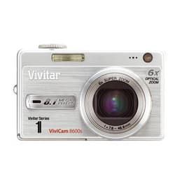 Kompakt Kamera Vivicam 8600s - Silber