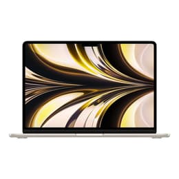 MacBook Air 13" (2022) - Apple M2 mit 8‑Core CPU und 8-core GPU - 16GB RAM - SSD 256GB - Standard-Display - QWERTY - Englisch