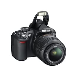 Reflex Nikon D3100 - Schwarz + Objektiv AF-S DX NIKKOR 18-55mm f/3.5-5.6G VR