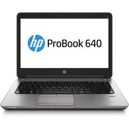 HP ProBook 640 G1 14" Core i3 2.4 GHz - SSD 128 GB - 4GB QWERTY - Spanisch